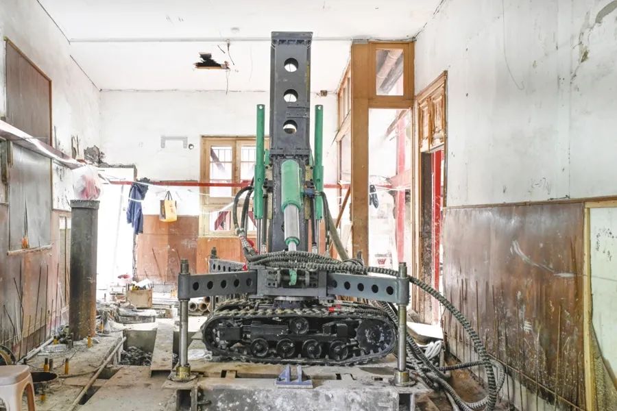 石庫門建筑群平移機器人