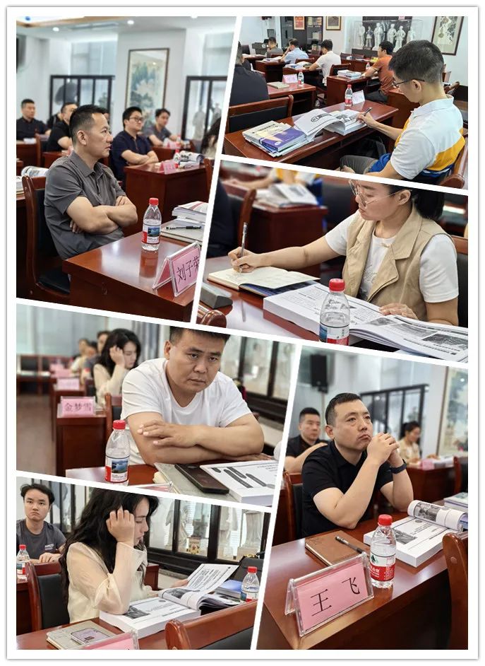 學員們認真聽課