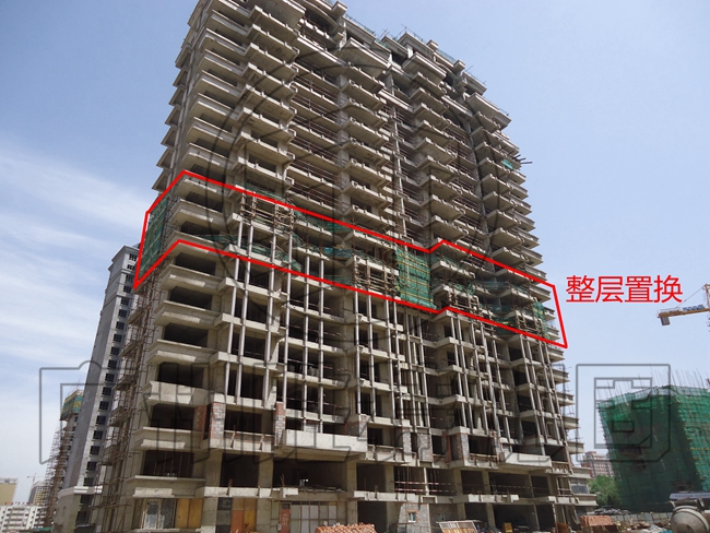 內蒙古鄂爾多斯龍灣住宅樓混凝土置換項目